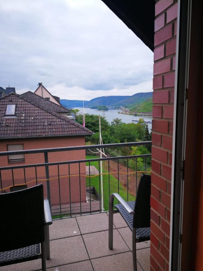 Wunderschoene Aussicht Garantiert Trechtingshausen Exteriér fotografie